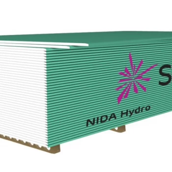 Placa gips carton verde Nida Hydro 9.5   1.2x2.6m   86placi/palet